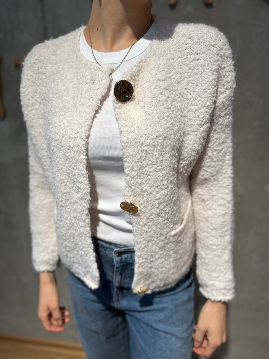Strickjacke "Swenja mit Goldknöpfen" - Versch. Farben