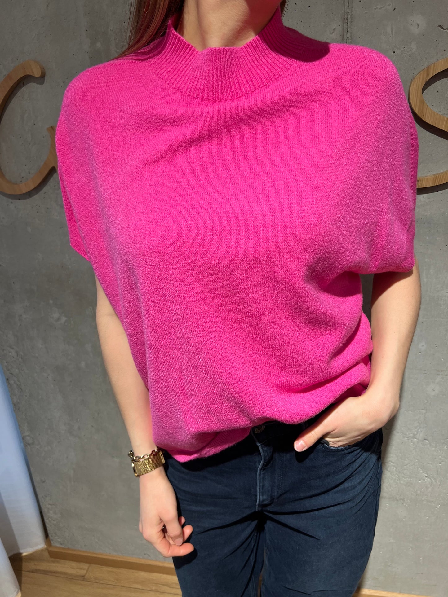 Pulli "Pansy 1/2arm Stehkragen" - Versch. Farben