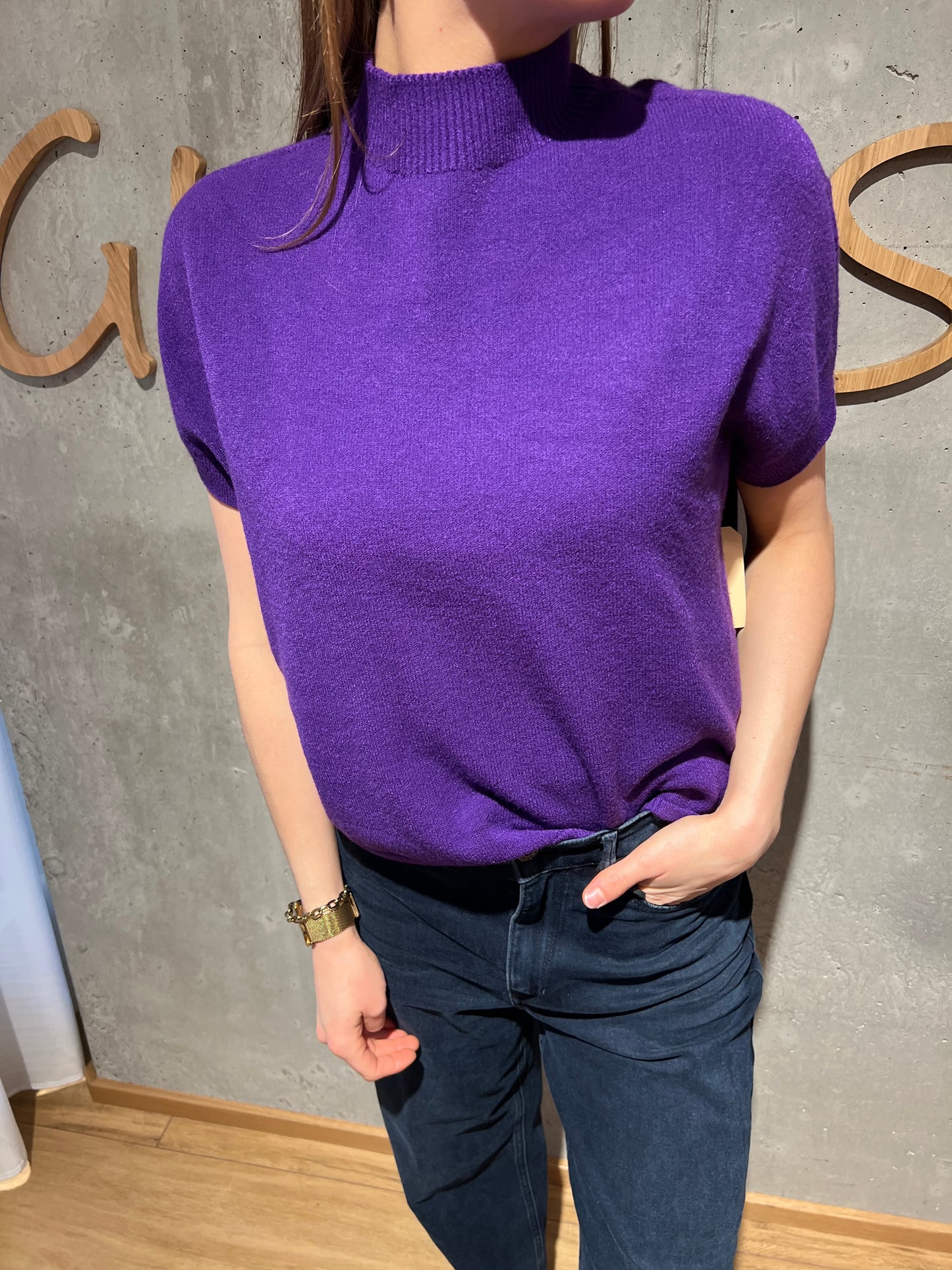 Pulli "Pansy 1/2arm Stehkragen" - Versch. Farben