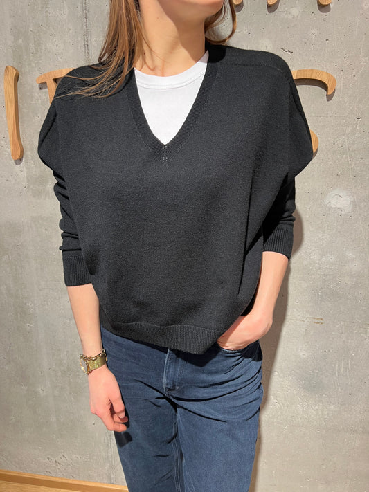 Pulli "Penelope V-Neck weit" - Versch. Farben