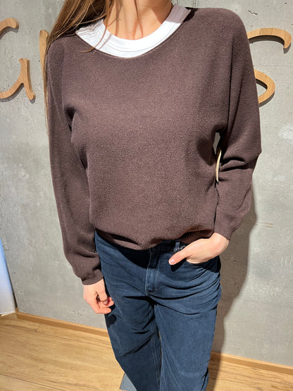 Pulli "Pabla Rundhals weit" - Versch. Farben