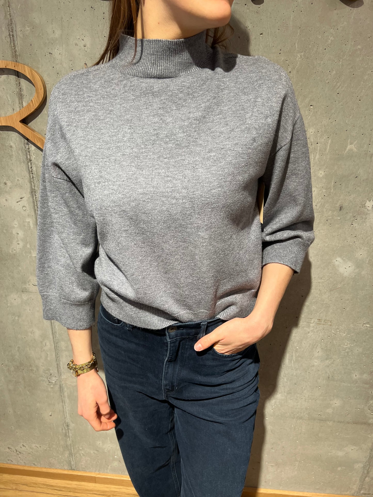 Pulli "Pantea  Stehkragen weit" - Versch. Farben