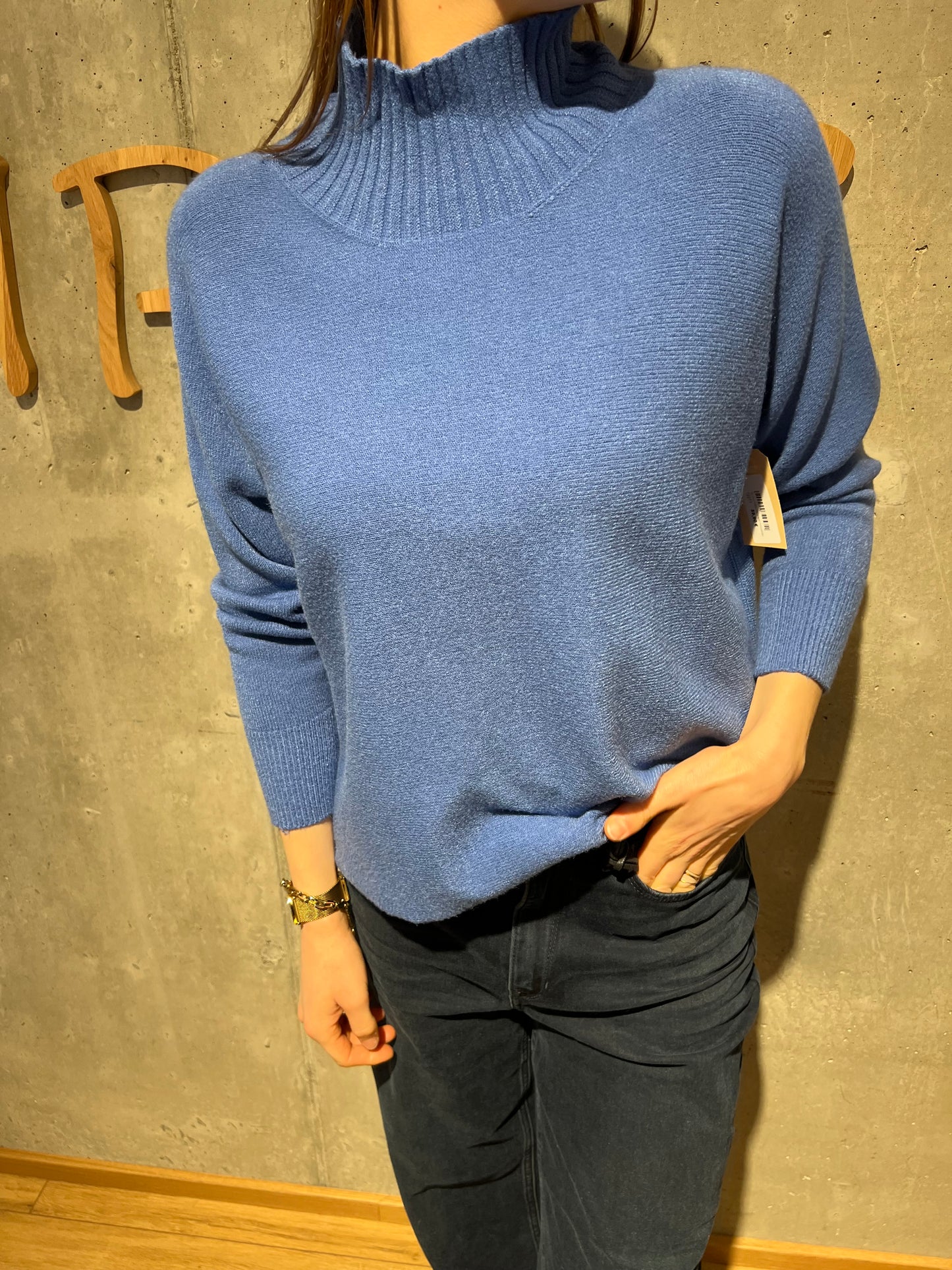 MG Pulli "Mabel Stehkragen" versch. Farben