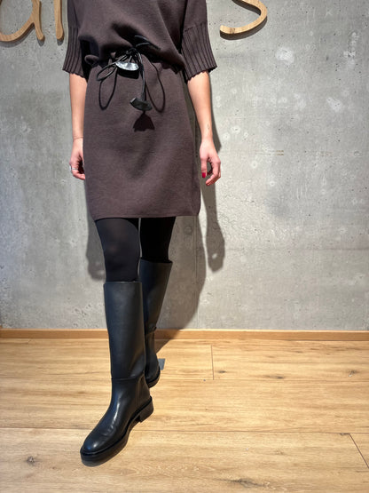 Strickkleid "Stella 1/2arm mit Gürtel" - Versch. Farben