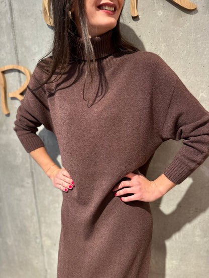 MG-Strickkleid "Maxime Rollkragen" - Versch. Farben
