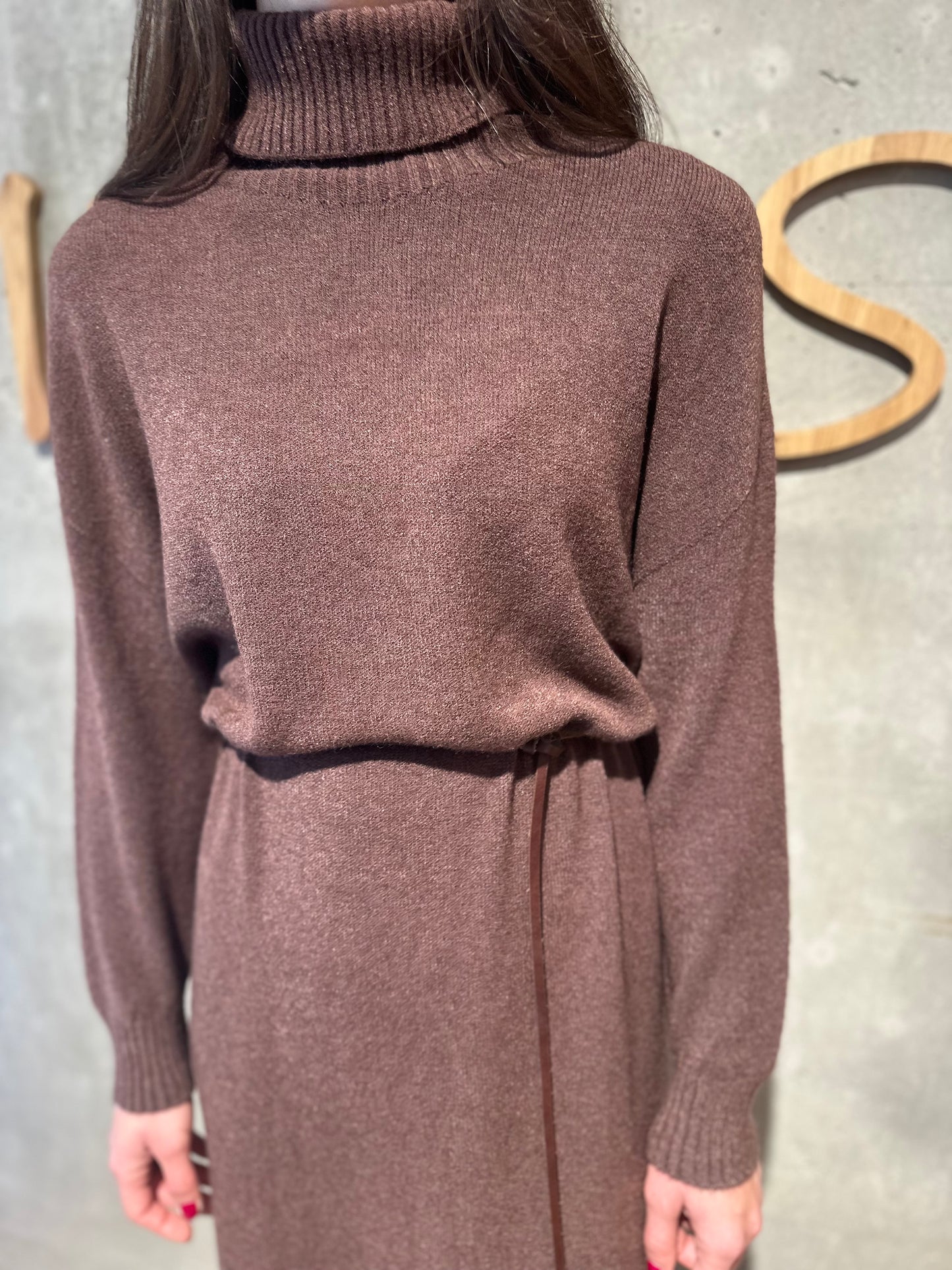 MG-Strickkleid "Maxime Rollkragen" - Versch. Farben