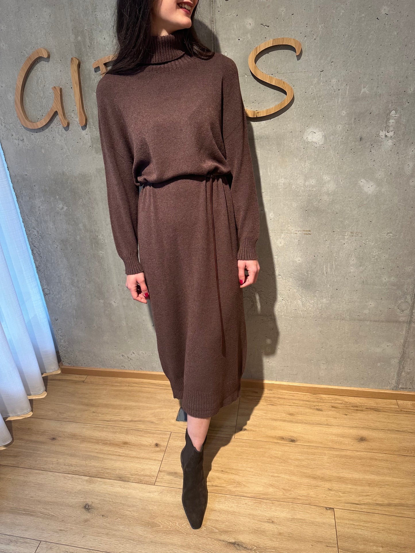 MG-Strickkleid "Maxime Rollkragen" - Versch. Farben