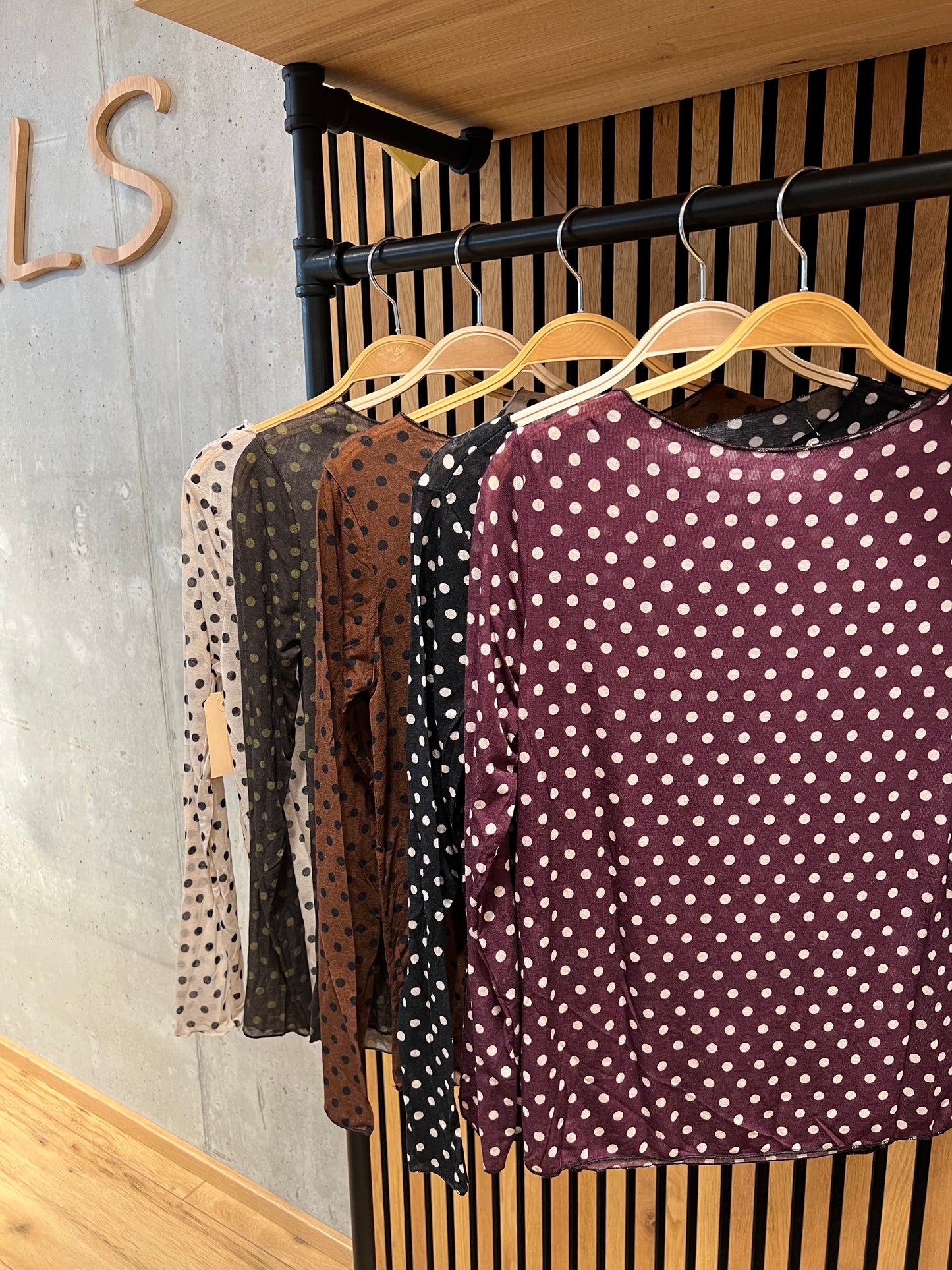 Shirt "Sue Polka Dots" - Versch. Farben