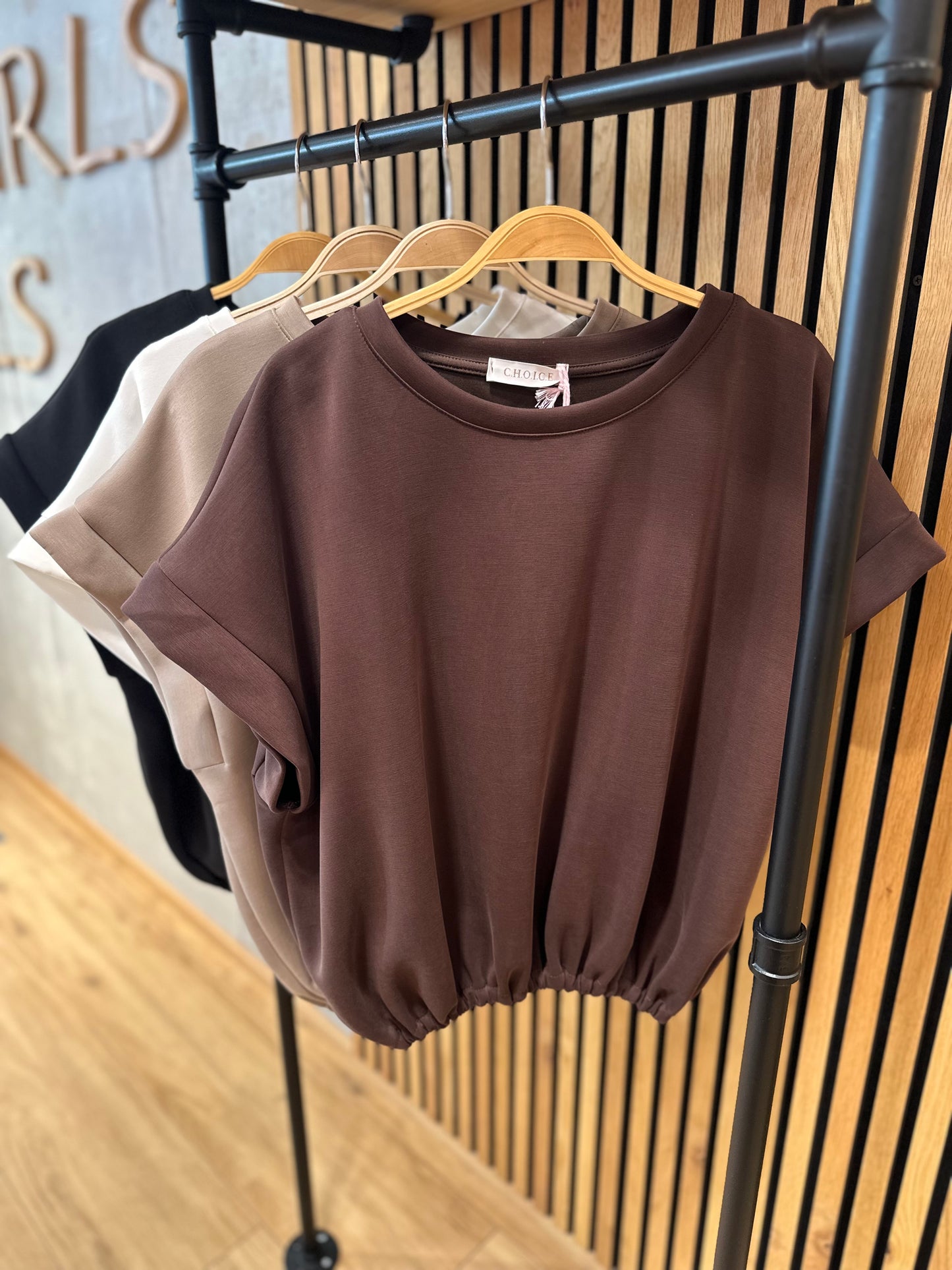 Shirt "Sia mit Gummizug" - Versch. Farben