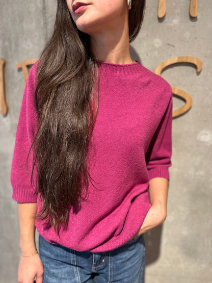MG-Pulli "Phyllis 1/2 arm Rundhals" - Versch. Farben