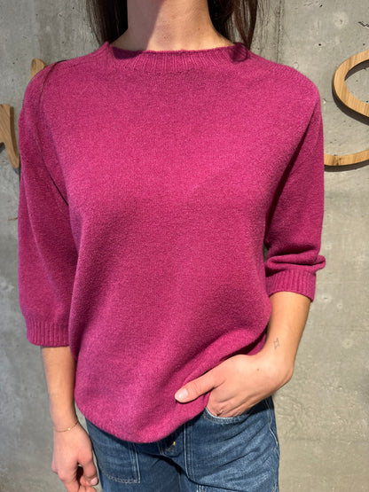 MG-Pulli "Phyllis 1/2 arm Rundhals" - Versch. Farben