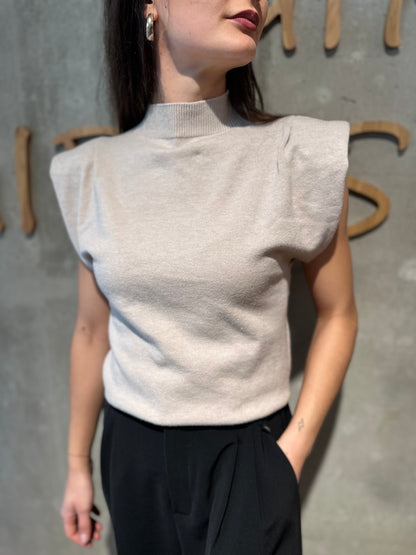 Strickshirt "Shelby Schulterdetail" - Versch. Farben