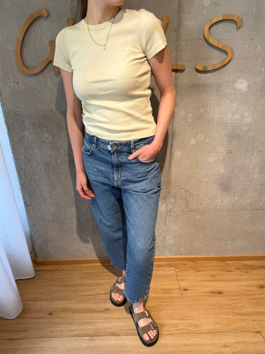 Drykorn-Shirt "KOALE" Gelb